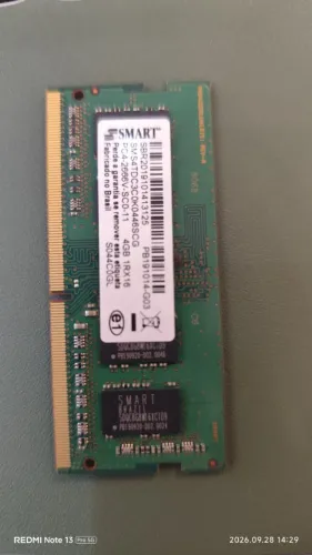 Memória RAM Notebook 4GB DDR4 2400MHz SO-DIMM Lenovo