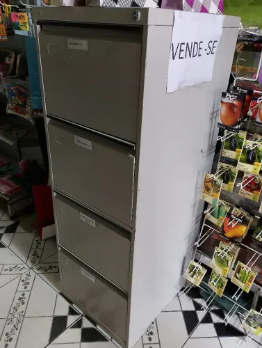 Gaveteiro Arquivo PanDin 4 gavetas 