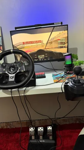 volante logitech G920 + câmbio