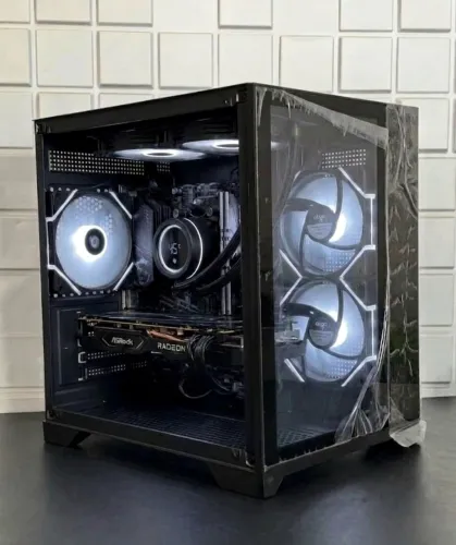 (NOVO) PC Gamer Ryzen 5 5500, RX 6600 8 GB, 16 GB, SSD 512 GB - Até 12x no cartão