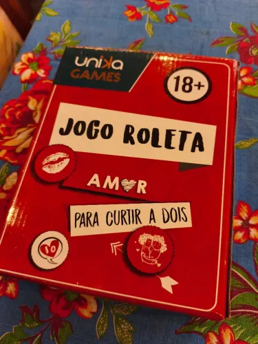 Jogo de Roleta do Amor para uso de adultos ( para curtir a dois)