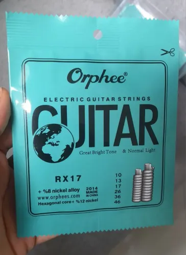 Kit 5 encodoamento de guitarra Orphee RX17 0.10