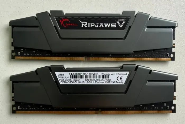 MEMORIAS G.SKILL 16GB 3200 MHZ