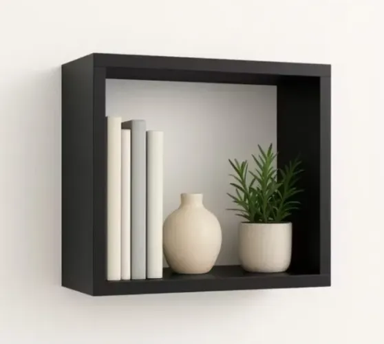 NICHO DECORATIVO E ORGANIZAÇÃO, 100% MDF - NOVO - DIVERSAS CORES