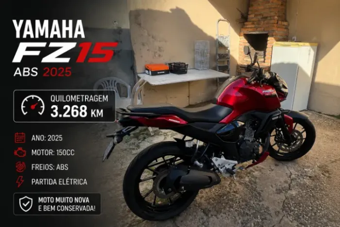 YAMAHA FZ15 ABS 2025