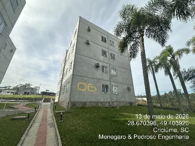 Imóvel bem posicionado Apartamento no Vila Zuleima, Criciuma - SC, Apto 304, 2 quartos, 4