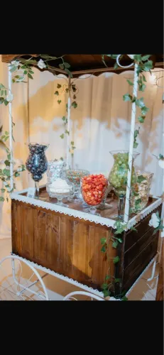 Carrinho gourmet para evento