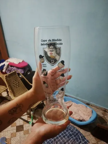 Copão de medição do Vasco