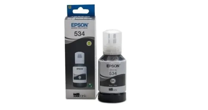 Tinta Epson T534120 preta pigmentada Original