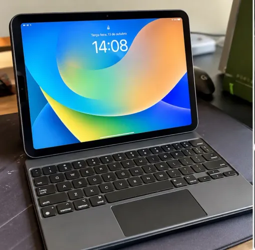 iPad Air M1 Apple + Apple Pencil + Teclado com Trackpad | Kit Completo