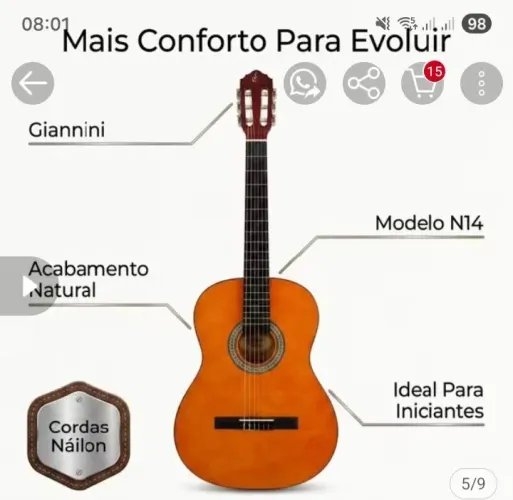 Violão Giannini