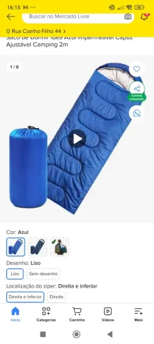 Saco de dormir 