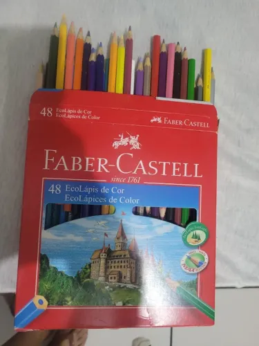 Faber Castel 48 cores - Nunca usado