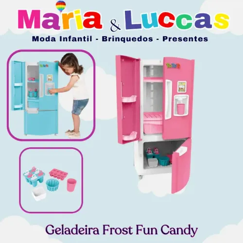 GELADERIA DE BRINQUEDO MENINA E MENINO