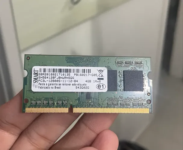 Memória RAM DDR3L PC3l Notebook 4GB