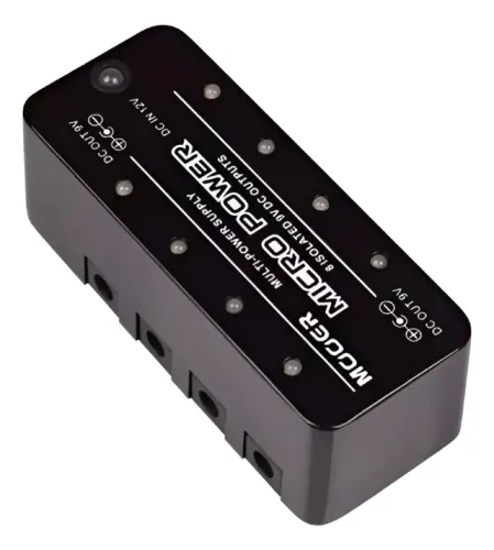 Fonte Mooer 8 Saídas 9v Micro Power Dc Isoladas Mpw1