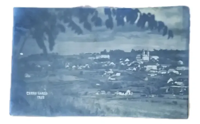 Foto antiga "Cerro Largo - RS" Ano 1952 Fotografia 9cm x 14cm 