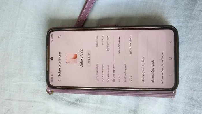 Samsung Galaxy S22 Conservadíssimo