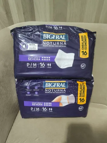 Fralda geriátrica bigfral noturna