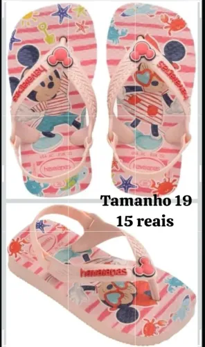 Havaiana infantil 