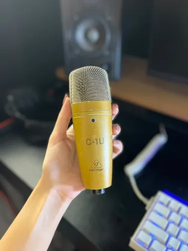 Microfone Condensador Behringer C-1U (USB) + Acessórios