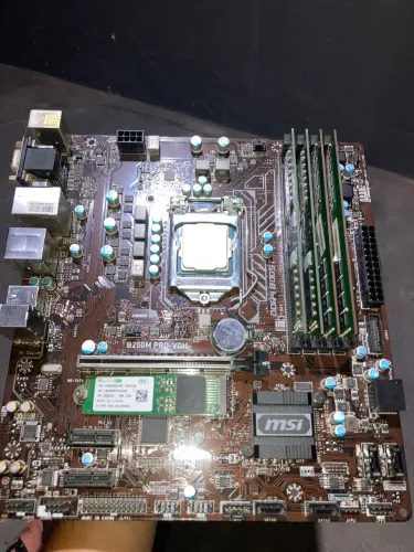 Kit upgrade B250m pro i5 7400 32de ram