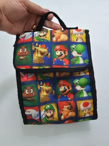 Bolsa térmica marca nintendo