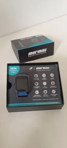 Smartwatch Mormaii LIFE Resistente à água 50M Completo na Caixa