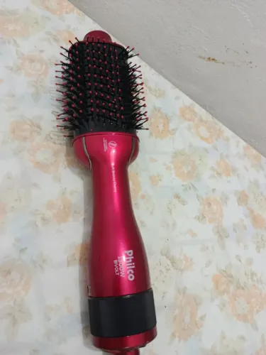 Escova secadora Philco 3 em 1 seca e alisa e modela