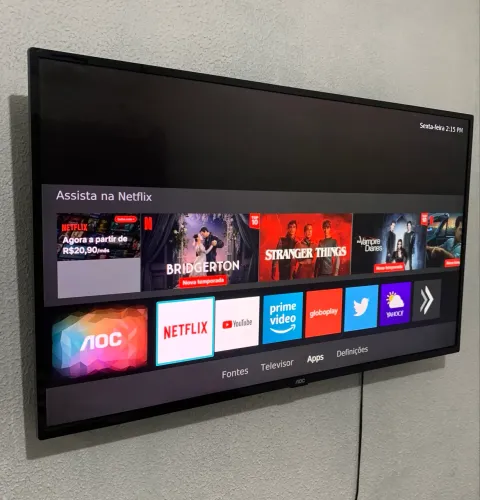 Smartv Aoc 43 polegadas 