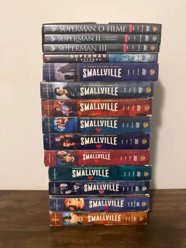 Coleção Completa Smallville + 4 dvds superman