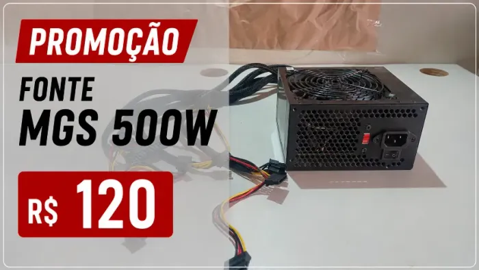 fonte 500w mgs
