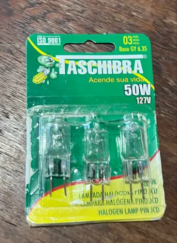 15 Lâmpadas Halógena Pino JCD 50w 127v