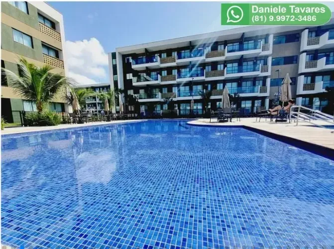 Flat à venda na Praia de Muro Alto - Mana Beach
