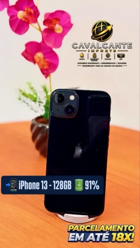 iPhone 13 - 128GB - 91% bateria