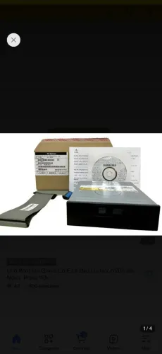 Gravador de cd conexão ide novo sem uso