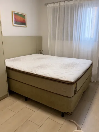 Cama Box Queen Probel Athos Bambu Completa - Molas Ensacadas