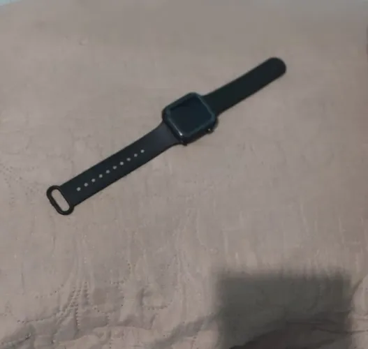 Relógio Digital LED. Pulseira de silicone, marca data e hora, resistente à água.
