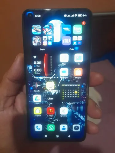 Celular xiaomi 11 lite 5g com 128GB NFC para cartão 8GB de memória ram