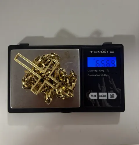 Ouro 18k maciço