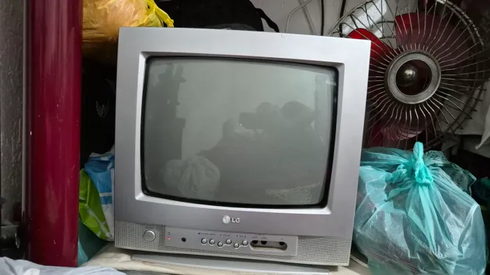 Tv LG 14 tubo não tem som