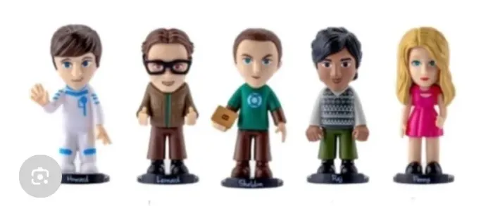 The big bang theory coleção completa promocional Bobs 