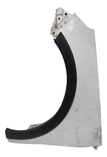 Paralama Dianteiro Esquerdo Gol Saveiro G5 2008 2012 Branco C/ Moldura