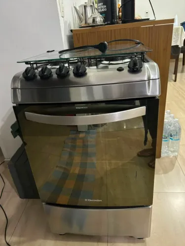Fogão Electrolux inox 4 bocas Confira!