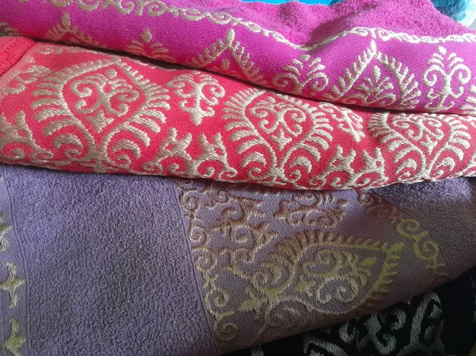 Toalhas de banho grande cheirosa várias cores lindas