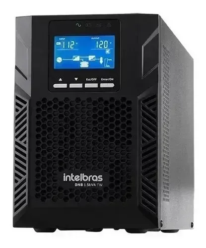 Nobreak Online Torre Dnb 1.5 Kva 120v Tw Intelbras Rm Cor Preto