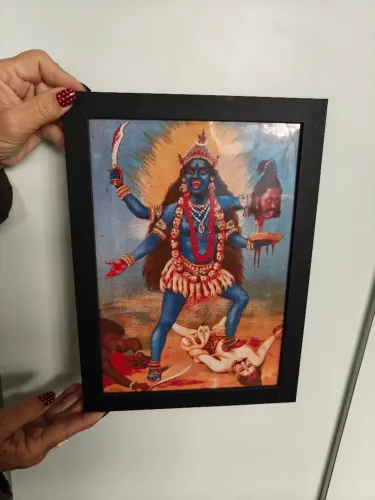 Quadro Indiano Deusa Kali