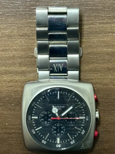 Relógio Armani Exchange AX1022 - Aço Inoxidável - Bom Estado