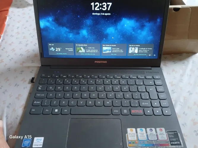 vendo notebook novo motivo não utilizo