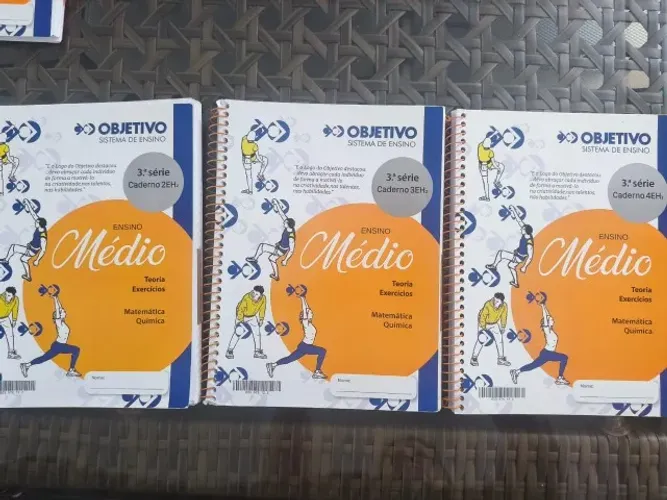 Apostilas Objetivo - Cadernos EH - 3º ano Ensino Médio